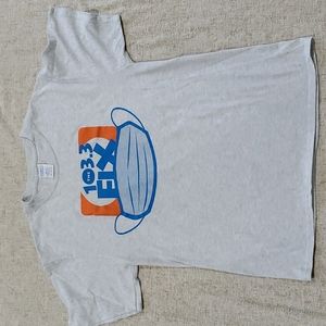 103.3 The Fix covid face Mask Southern Indiana Radio station Tshirt M Medium